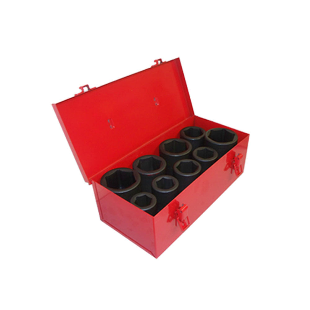 10 PC 1" DR Drive Deep Impact Socket SAE 1" to 2"