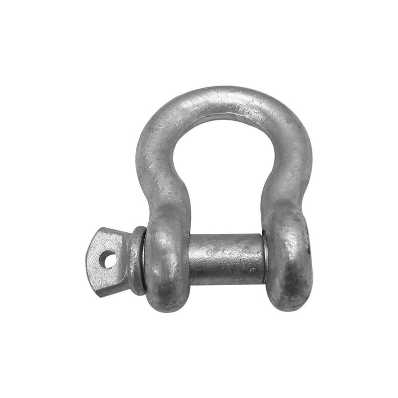 10 PC 3/16" Screw Pin Anchor Shackle Galvanized Steel Drop Forged 665 Lbs D Ring Bow Rigging