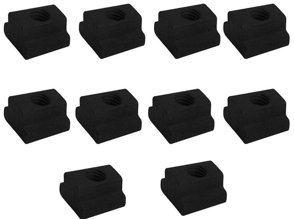 10 Pc 3-8'' T Slot Nut 5-16''-18 Threads Threading Flange Coupling Nut Step Block Milling Clamp