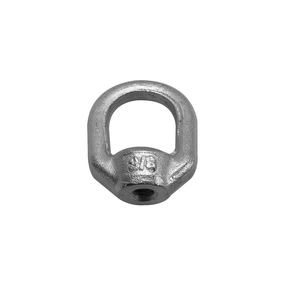 10 PC Stainless Steel T316 Forged Style 3/8" Eye Nut WLL 1,160 Lbs Lifting Marine Thread Ring Oval