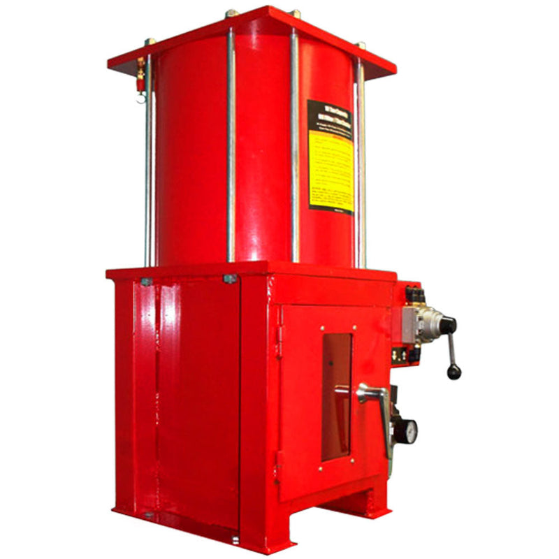 10 Ton Air Hydraulic Oil Filter Can Crusher w- Stand