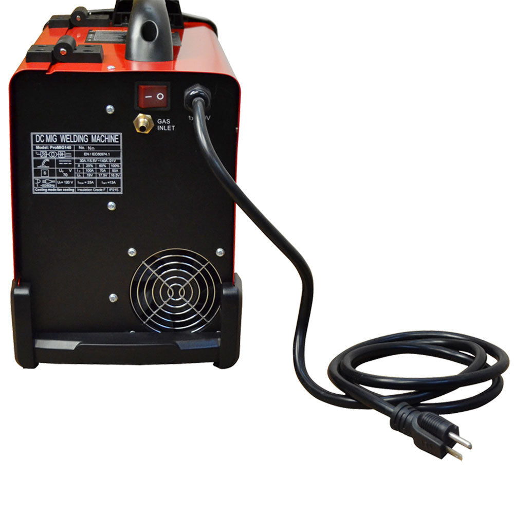 100 Amp Inverter IGBT Mig Wire Feed Gas - No Gas Welder Welding 120 V