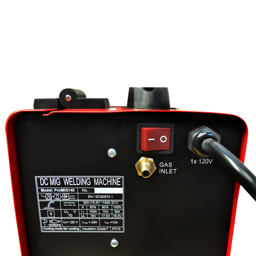 100 Amp Inverter IGBT Mig Wire Feed Gas - No Gas Welder Welding 120 V