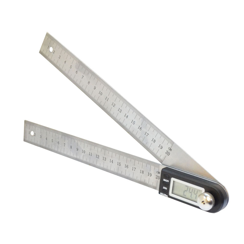 11" Electronic Digital Protractor Goniometer Angle Finder Miter Gauge