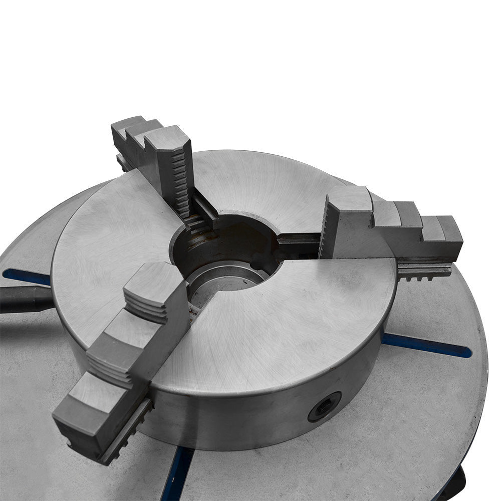 12" Chuck + 550-1100 LBS Welding Positioner Positioning Turn Rotary Table Tilt 0-45-90
