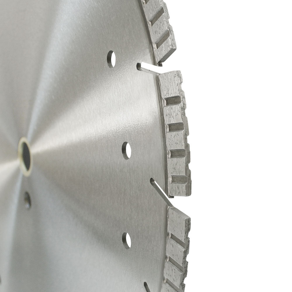 12'' x .125'' x 1''-20mm Super Combo Laser Welded Diamond Saw Blade Asphalt