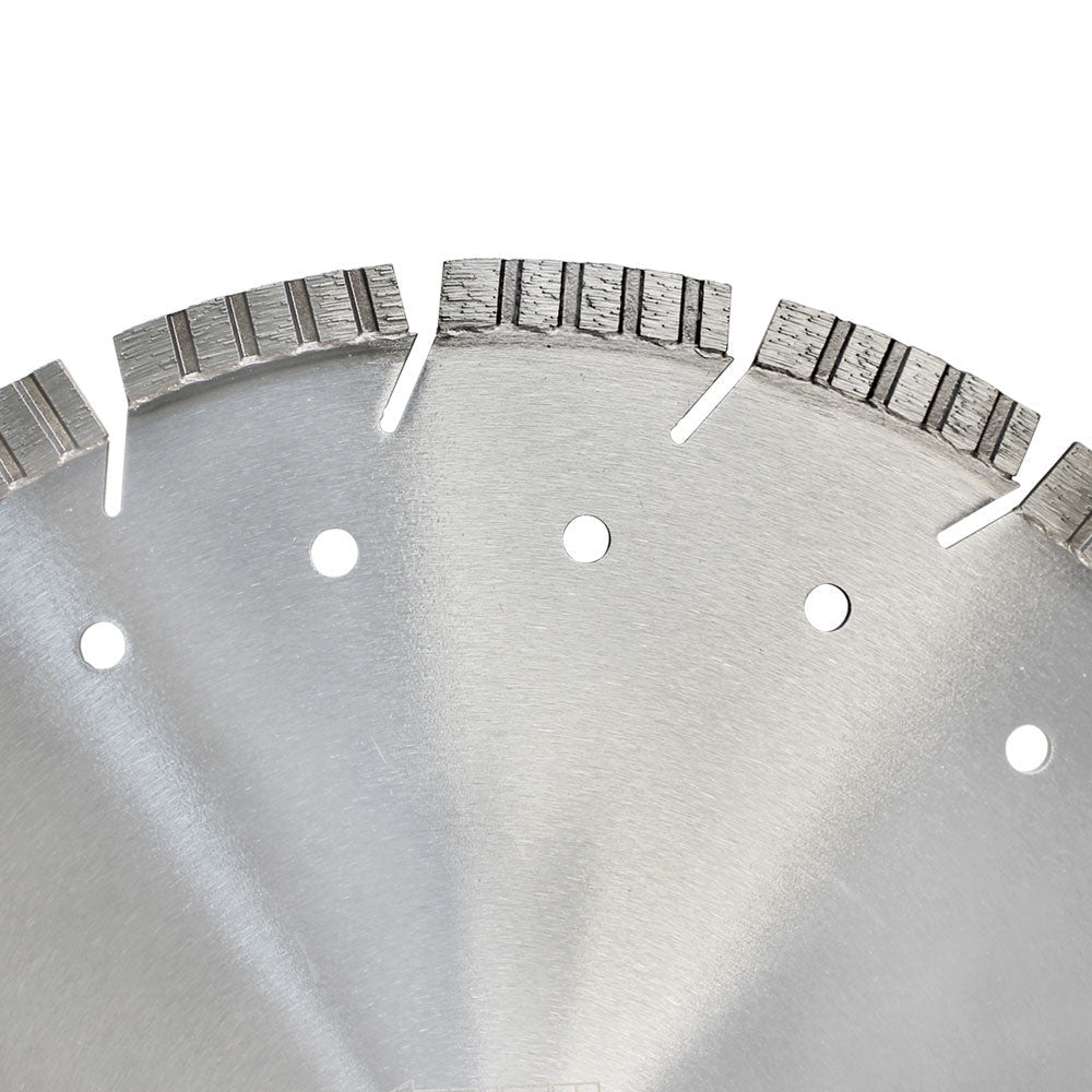 12'' x .125'' x 1''-20mm Super Combo Laser Welded Diamond Saw Blade Asphalt