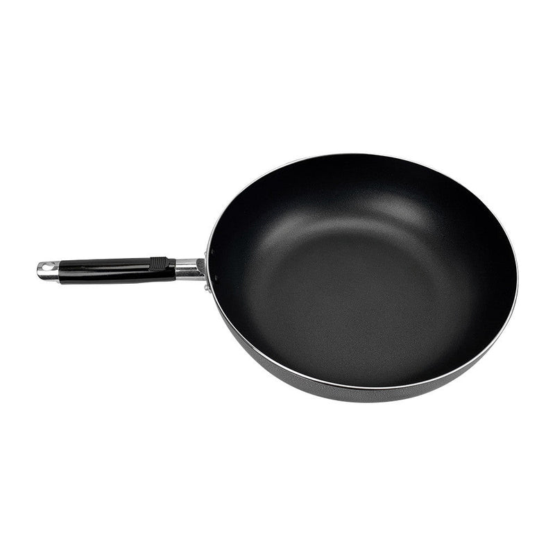 12-1/2''(32cm) Non-Stick Coating Wok Frying Pan Cooking Pot Cookware Kitchen