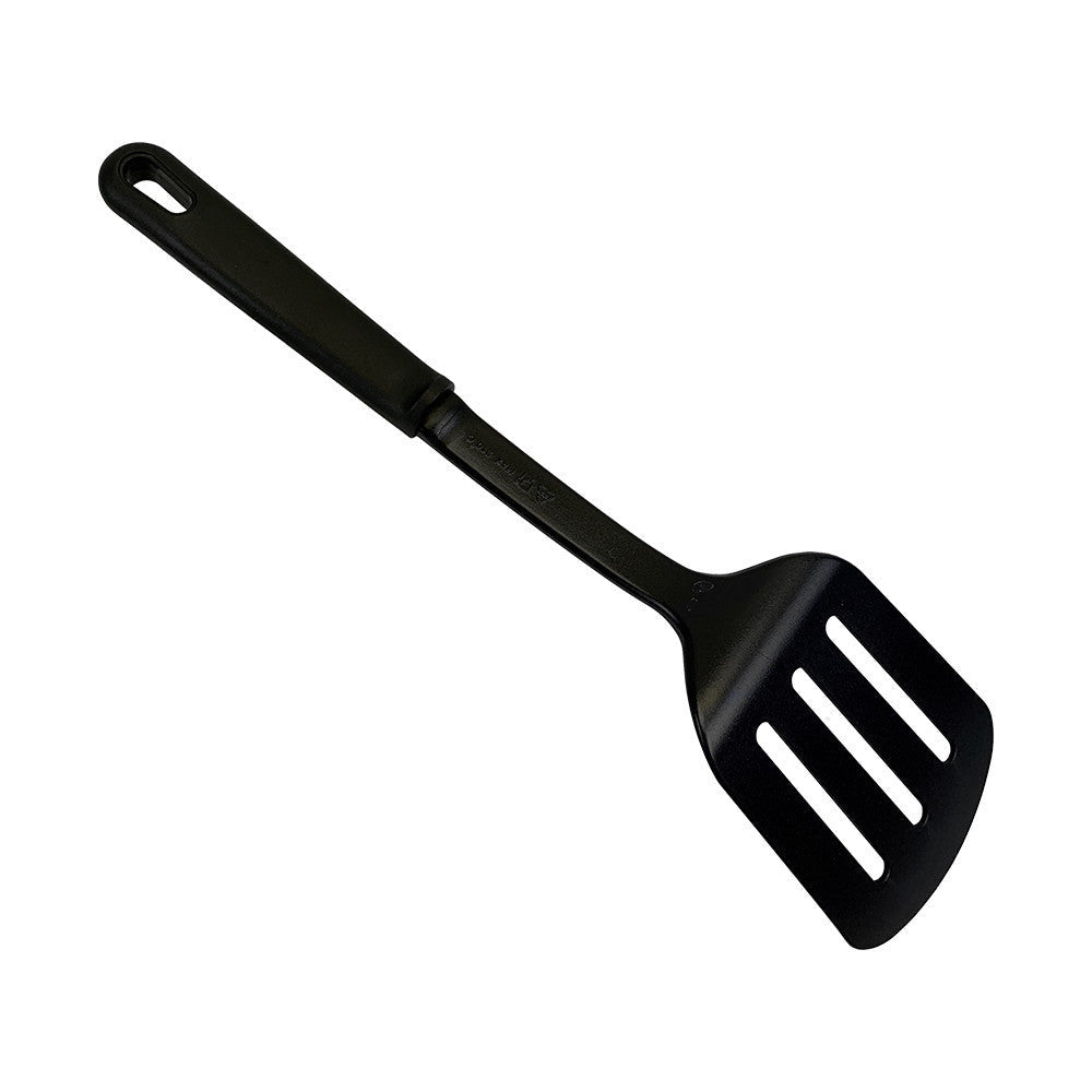 12’’ Black Nylon Slotted Spatula Turner Cookware Kitchen Utensil With Handle