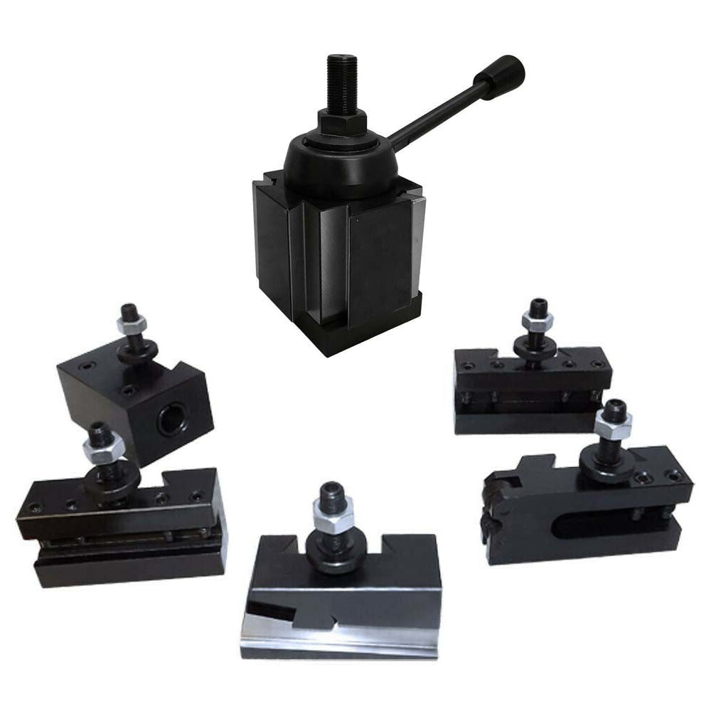 3-Piece OXA 250-001 Tool Holders - Steel Quick Change Lathe Tool Post Holders