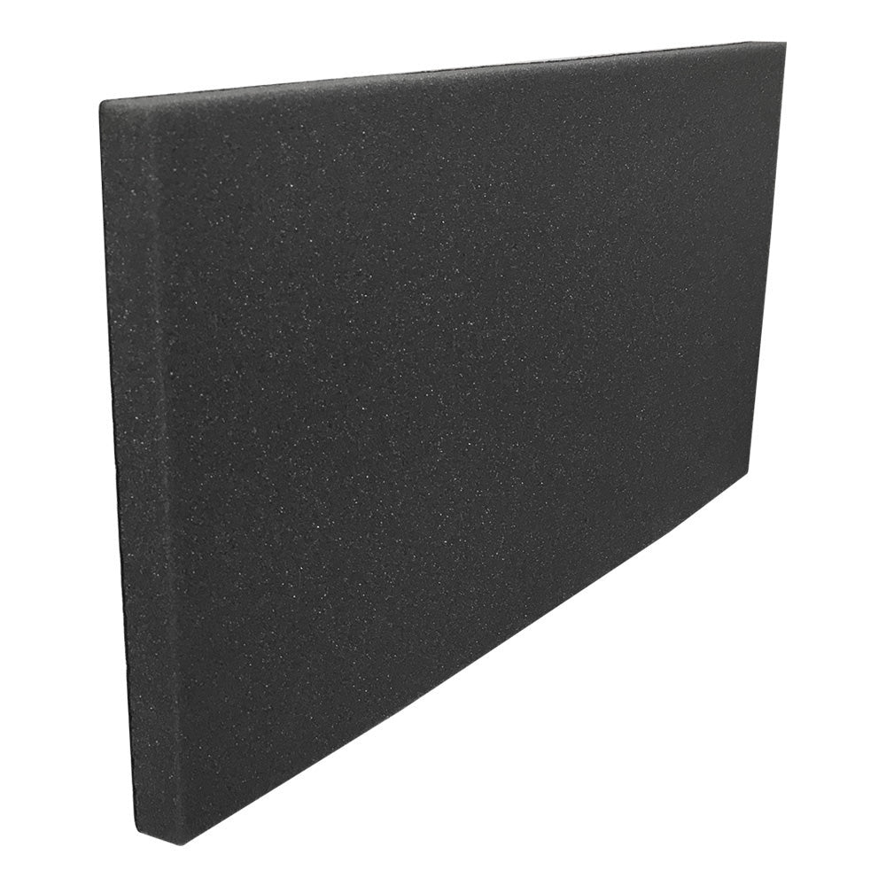 14'' x 7-1/2'' x 1/2'' Black Velvet Foam Ring Insert 72 Slots Jewelry Display Tray Insert