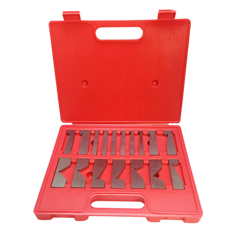 17 PC Precision Angle Block 1/4 to 45 Degree Set Machinist Toolmaker .0003 ACC