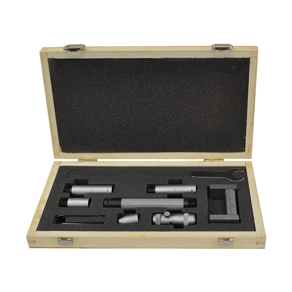 2 - 12" Inside Micrometer Tubular Interchangeable Rod Extension 0.001"