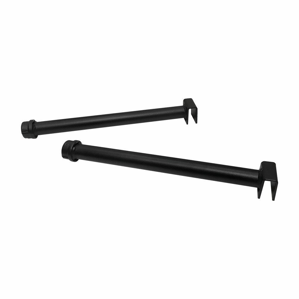 2 Pc 12'' Faceout Pipeline Shelf Support Fixture Hanger Rack Display System