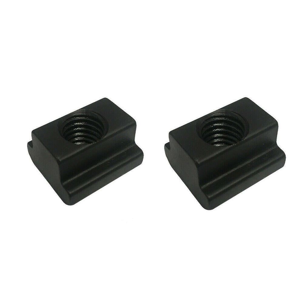 2 Pc 7/16" T-Slot Nut 3/8-16 Thread Threading Flange Coupling Nut Step Block