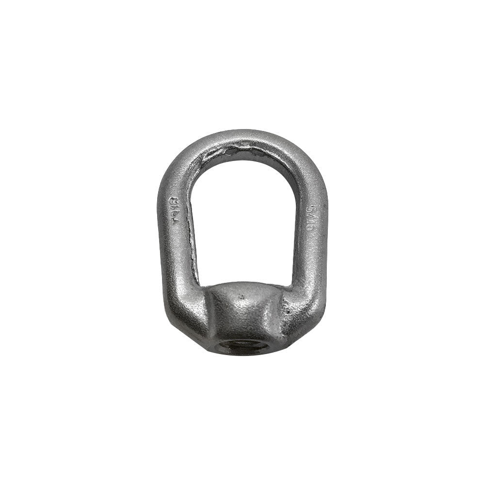 2 PC Stainless Steel T316 Forged Style 5/16" Eye Nut WLL 780 Lbs Lifting Marine Thread Ring Oval