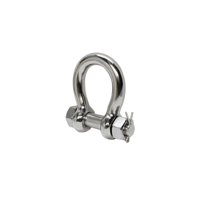 2 Ton 5/8" Bolt Pin Anchor Bow Shackle 316 Marine Stainless Steel 4,000 LBS WLL