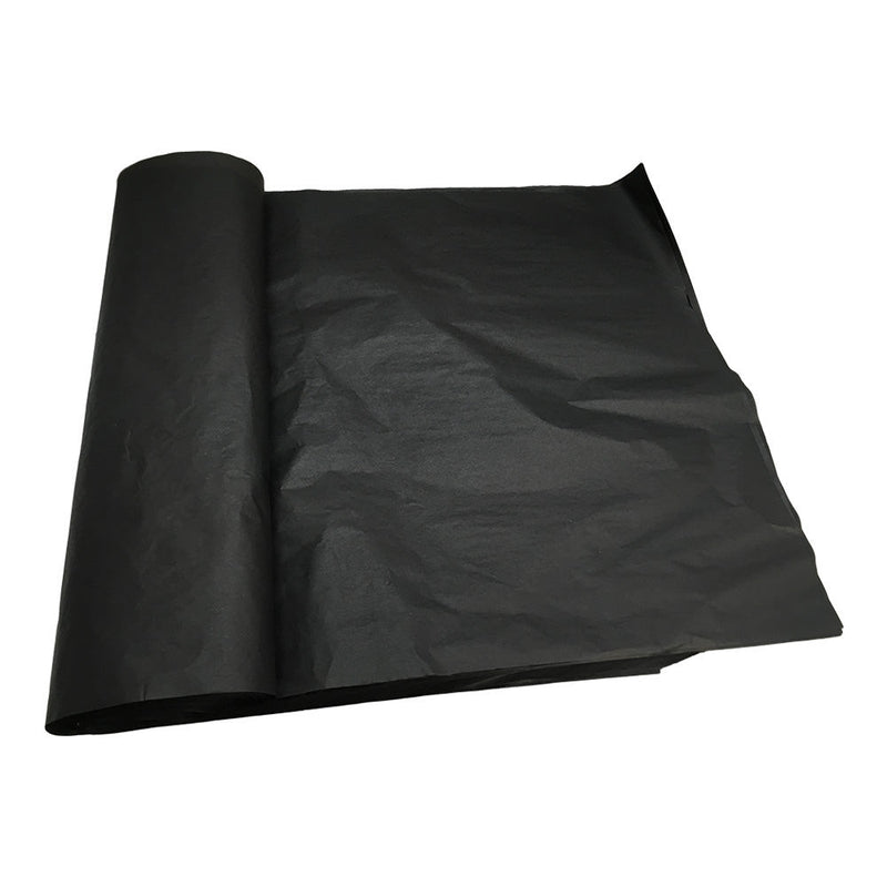 20 Pc 20" x 30"  BLACK Tissue Paper Gift Wrapping Packing Fill Cushioning Tissues
