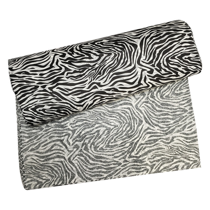 20 Pc 20'' x 30'' ZEBRA SKIN Animal Pattern Print Tissue Paper Gift Wrapping Tissues