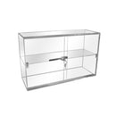 21''L x 7-1/2''W x 13''H Acrylic Security Case Sliding Back Door Display Case