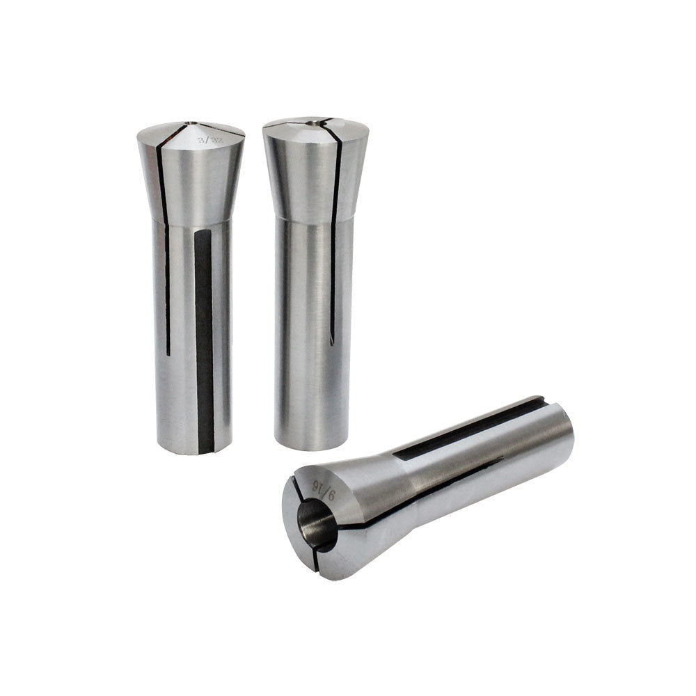 23 PC 1/16'' - 3/4'' Precision R8 Collet Set Harden Machinist Tool