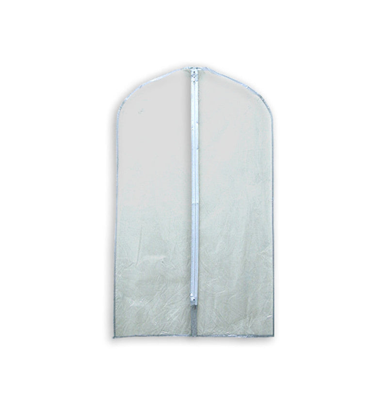 24'' x 40'' Clear Vinyl Suit Bag Garment Bags with Zipper for Travel