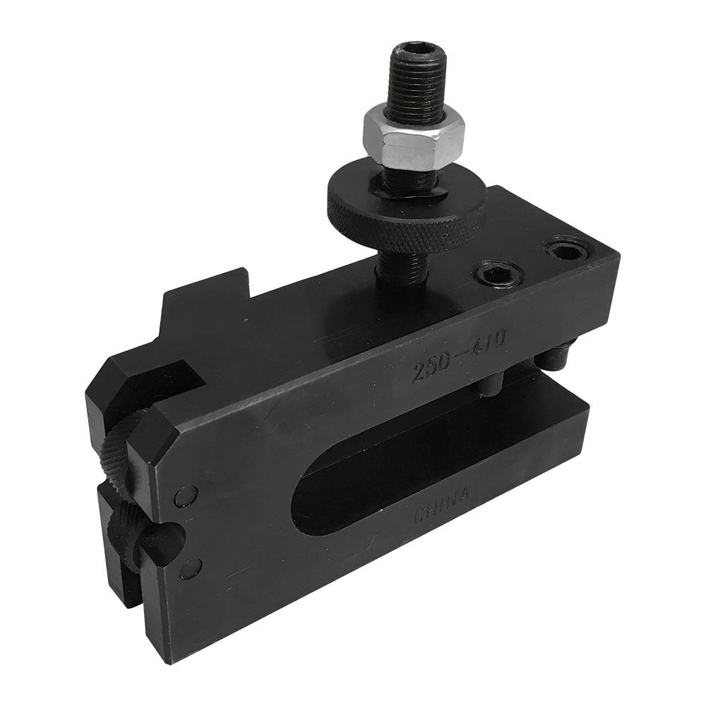 250-410 Phase II Series CA Quick Change Tool Post Holder for Knurling Turning & Facing Holder