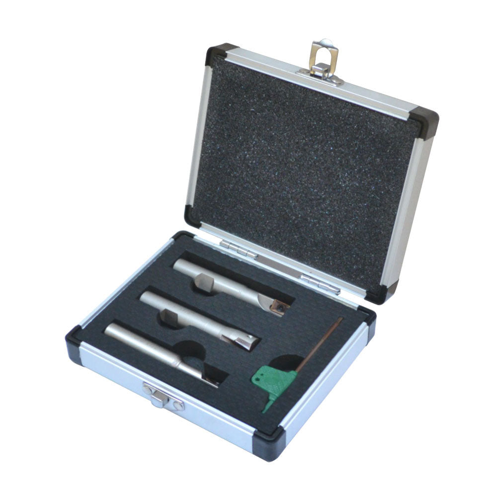 90 Degree Square Shoulder Indexable End Mill W/ Carbide APKT Inserts...