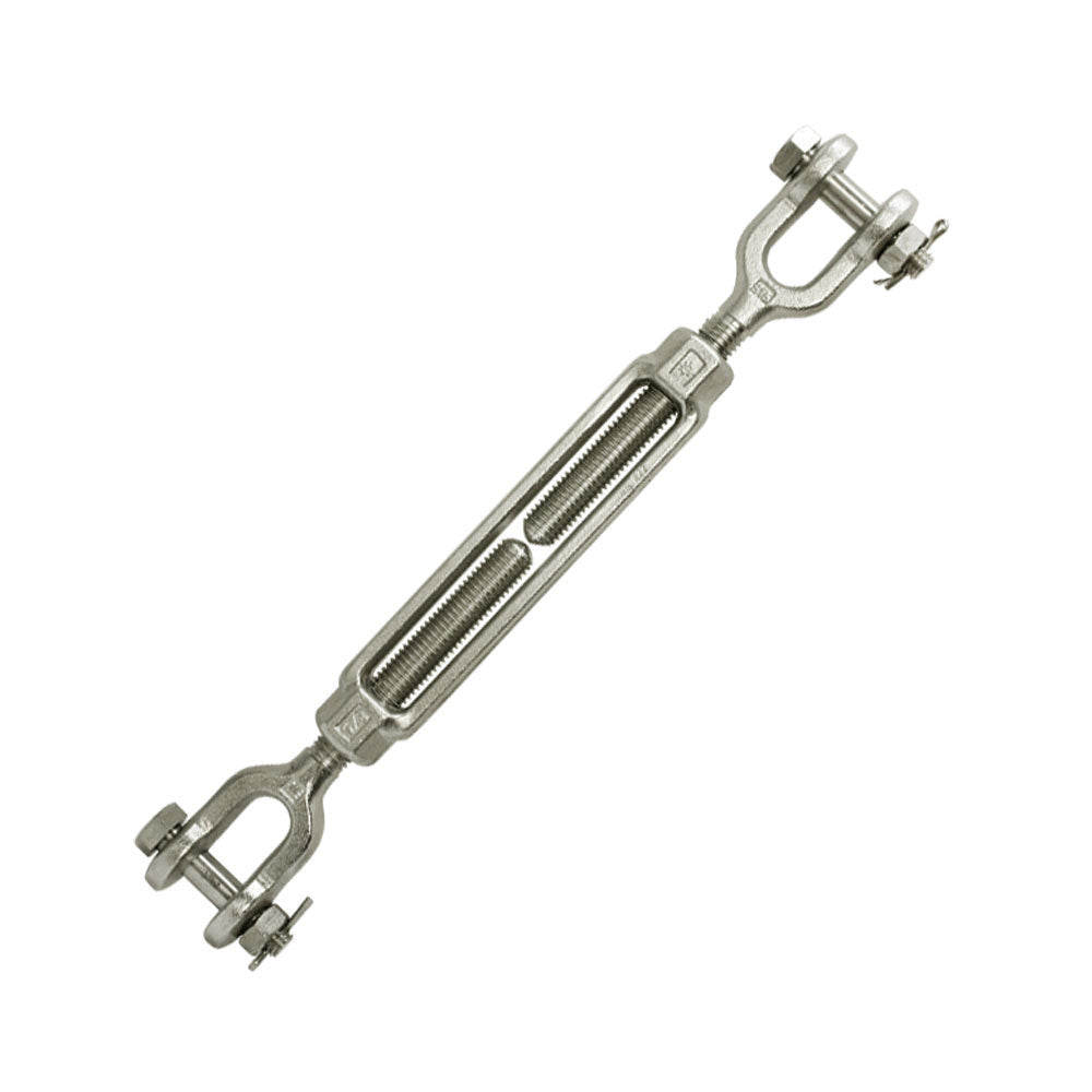 316 Stainless Steel Marine 5/8'' x 6" Turnbuckle JAW JAW Pulley Swivel Hoist