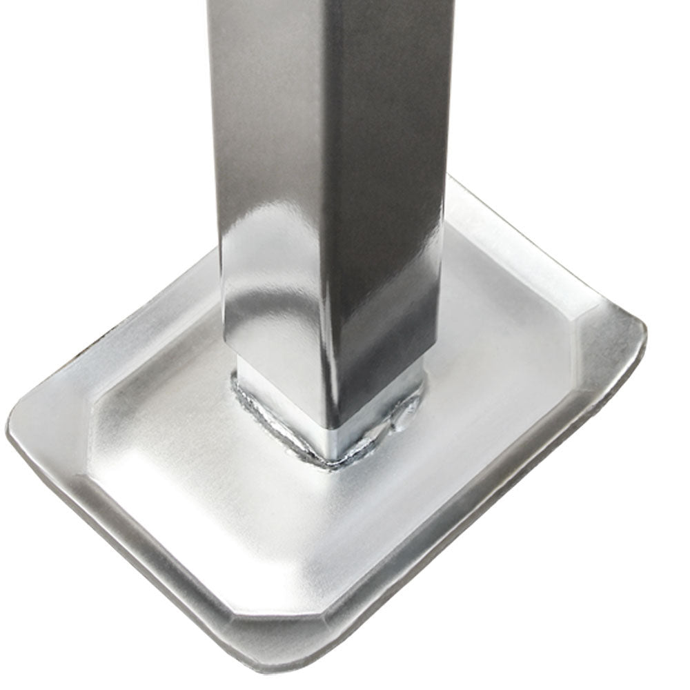 3500 LBS Trailer Boat RV Jack Tongue Flat Foot Plate - Weld On DROP LEG