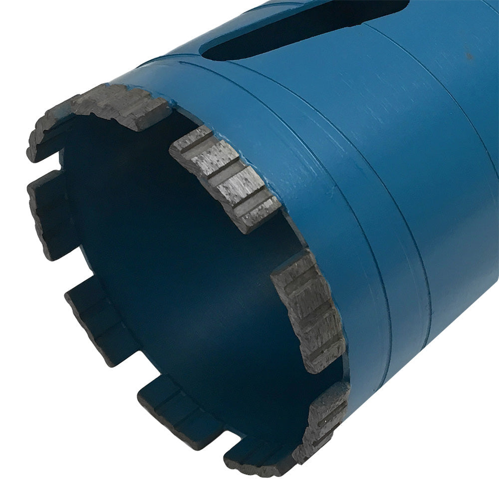 4" x .140'' Dry Diamond Core Drill Bit for Soft Brick Concrete Block 5/8"-11 Threads