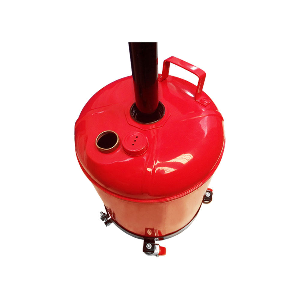 5 Gallon Oil Drain Portable Telescopic Dolly Oil Lift Drain tank