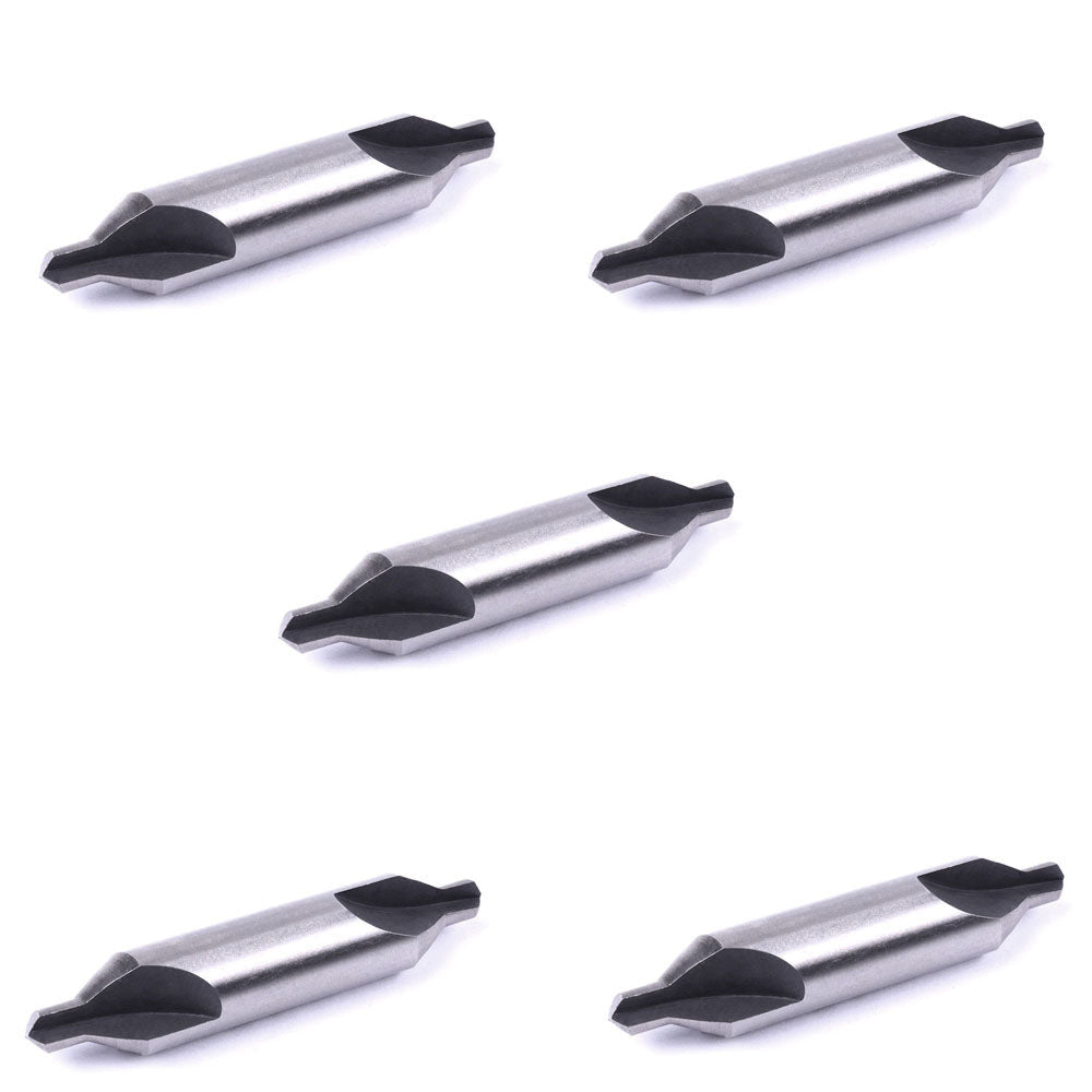 5-teiliges HSS-Mittel Bohrers Atz Senker Drehmaschine Werkzeugset In Metall Box - Foto 1