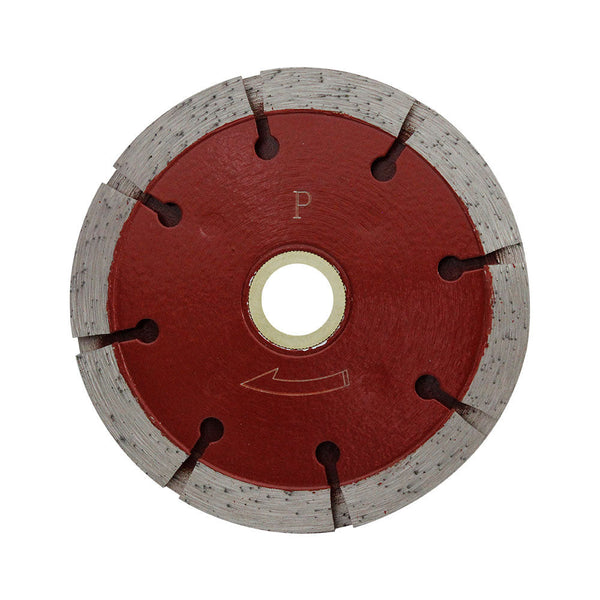 5'' Premium Red Tuck Point Blade Concrete Mortar Joint Removal 7-8''-5-8'' Arbor