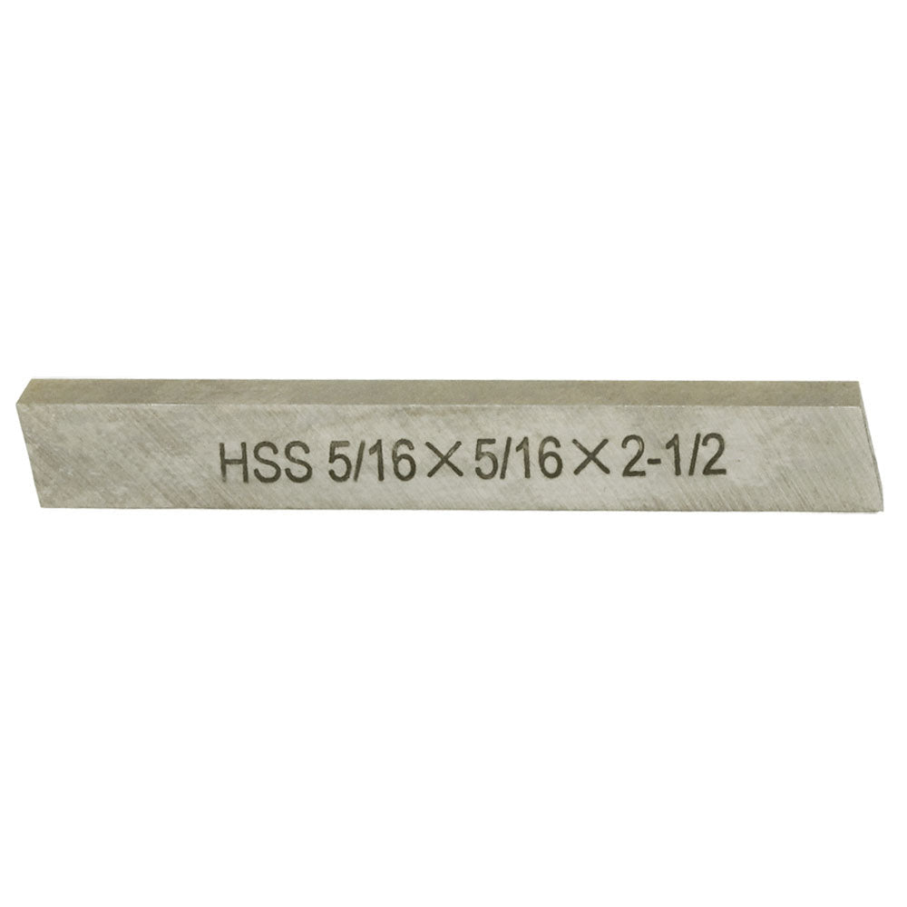 5/16" X 5/16" X 2-1/2" HSS Square Tool Bit Rectangular Lathe Fly Cutter Mill Blank