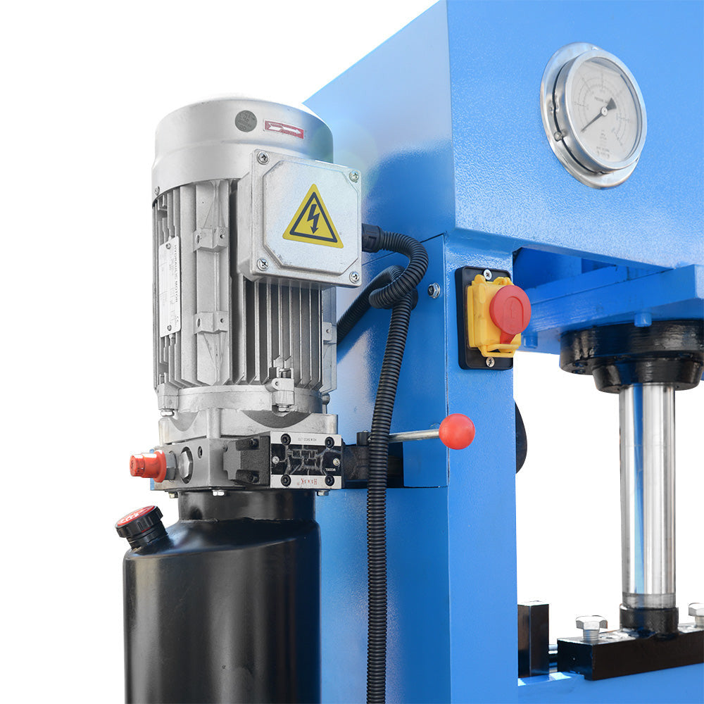 51" x 1/4" Electric 50 Ton Hydraulic Press Brake Bender Bending 2-Cylinder 3-Phase 220V