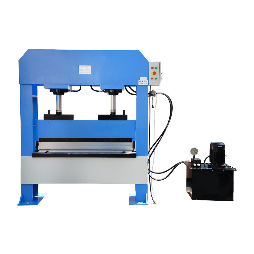 51" x 3/8" Electric 100 Ton Hydraulic Press Brake Bender Bending 2-Cylinder 3-Phase 220V