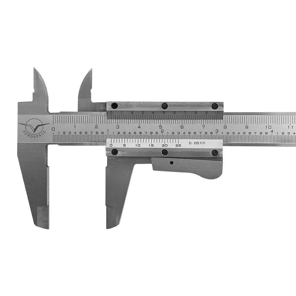 6" Precision Vernier Caliper 150mm Height Gage Gauge .001"/.02 mm Graduation Metric Inch