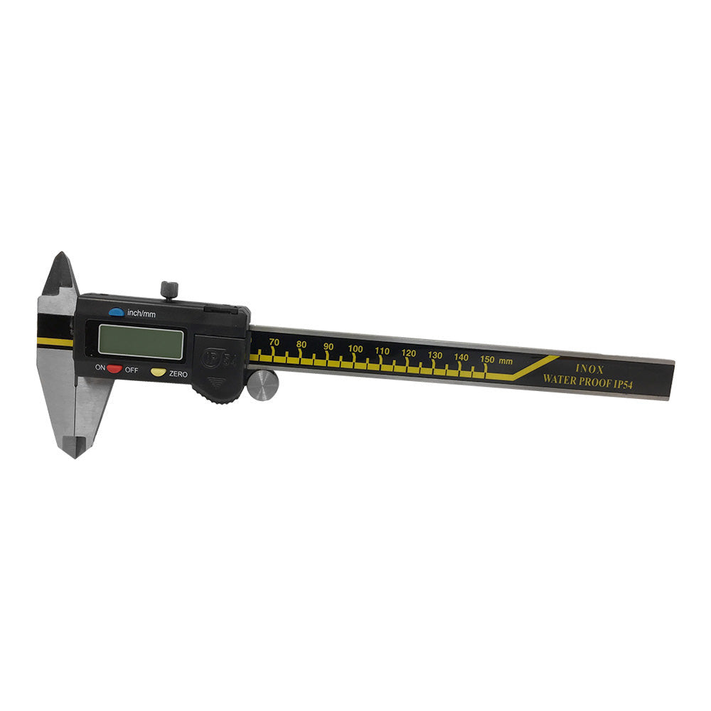 6''/150MM IP54 Electronic Digital Caliper INOX Splash Proof Stainless Steel