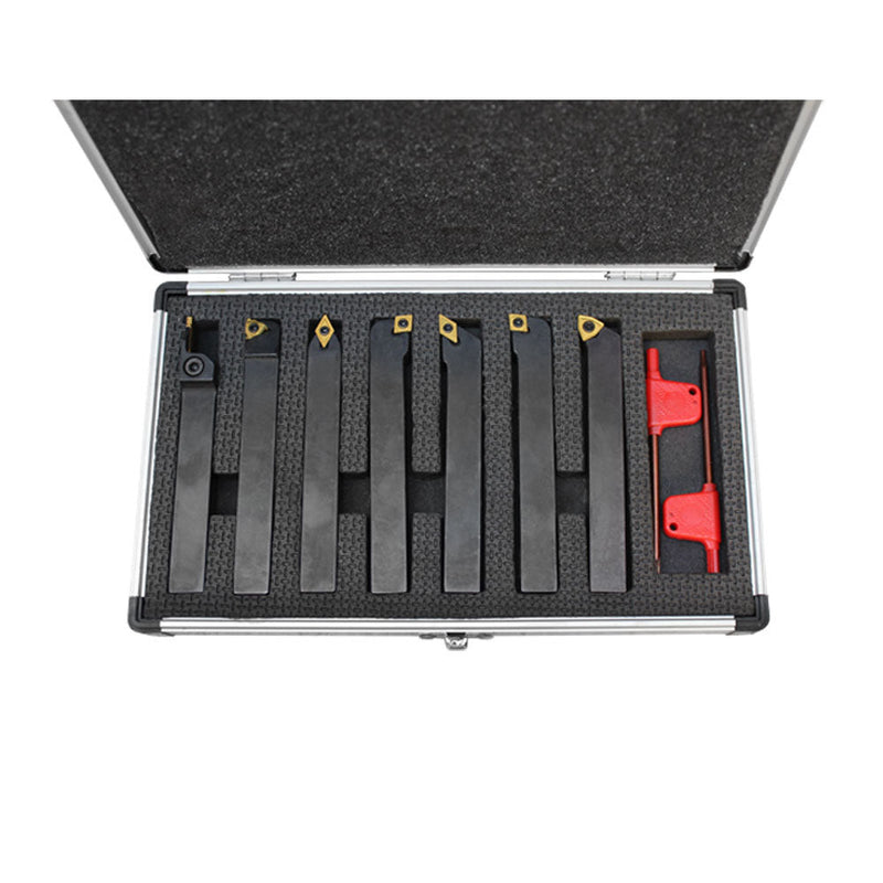 7 Pc 1/2'' Indexable Carbide Turning Tool Set SCLCL SDJCR SWGCR SDNCN MGEHR SER