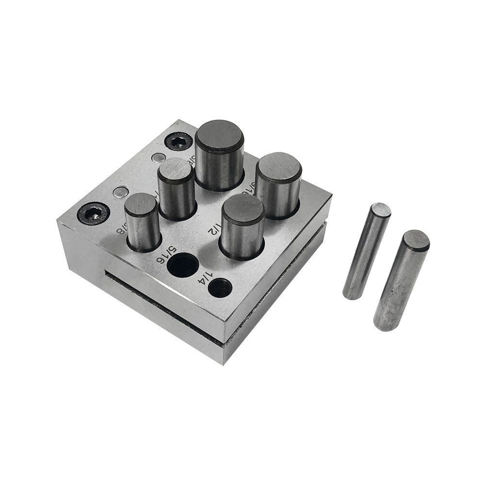 7 Pc 1/4'' - 5/8'' Disc Cutter Metal Craft Hole Puncher Jewelry Punch Tool Goldsmith - END DC