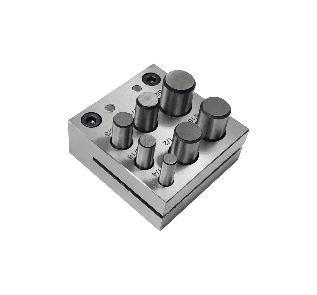 7 Pc 1/4'' - 5/8'' Disc Cutter Metal Craft Hole Puncher Jewelry Punch Tool Goldsmith - END DC