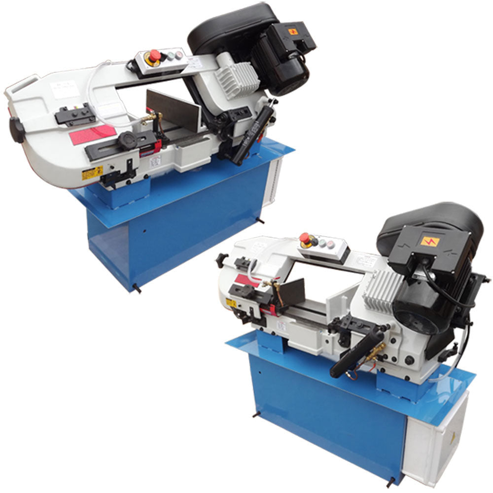7x12 metal band saw machine hydraulic feed horizontal vertical cutting tool