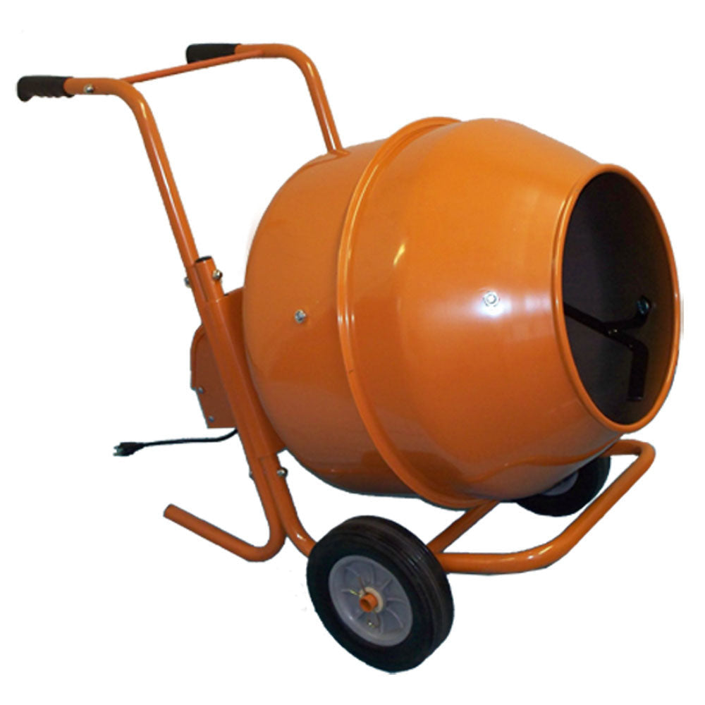 8 Cubic Ft. Wheel Barrow Portable Cement Mixer Concrete Mixer