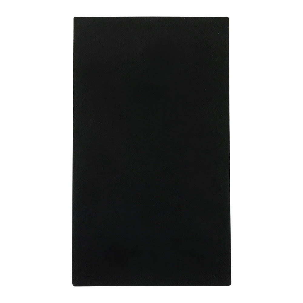 8'' x 4-3/4'' Black Velvet Large Ramp Jewelry Necklace Display Holder Show Case