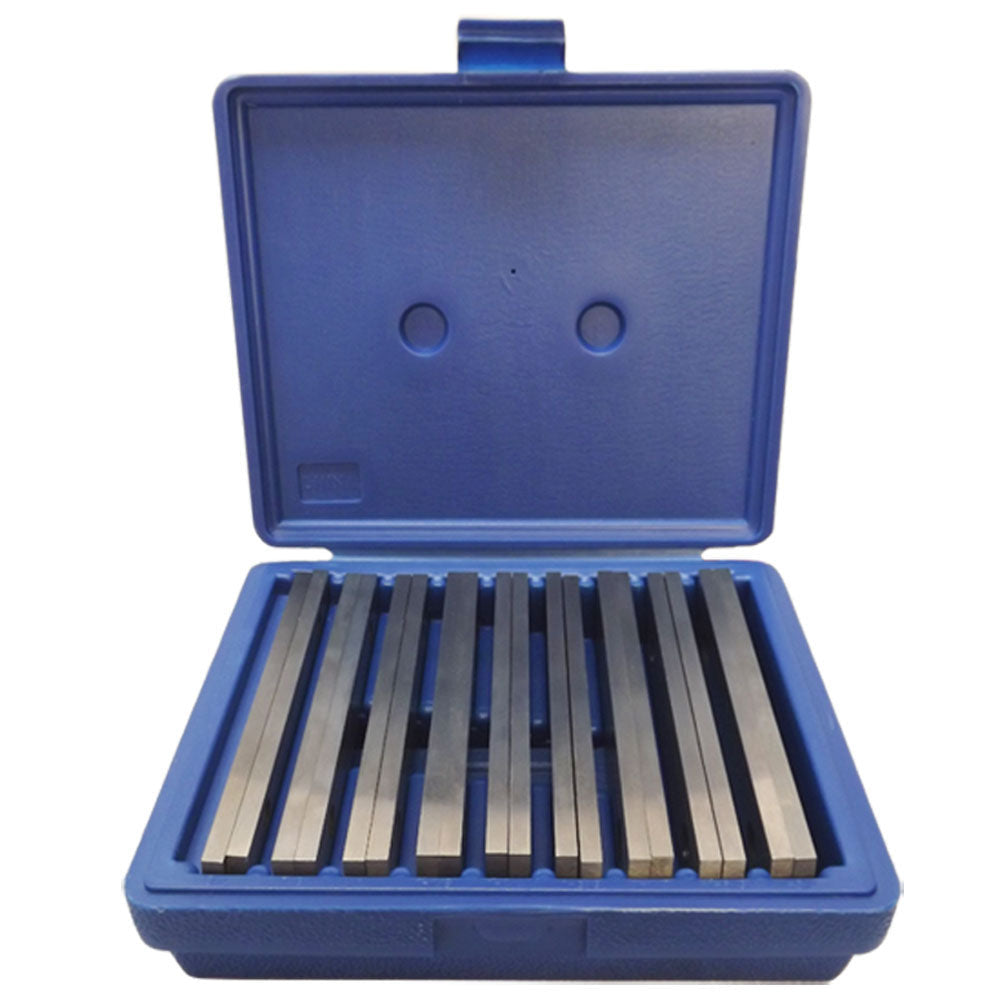 9 Pair 1-4'' Hardened Steel Parallel Set 6'' Long 0.0002'' Square Precision 3-4 in 1-3-4