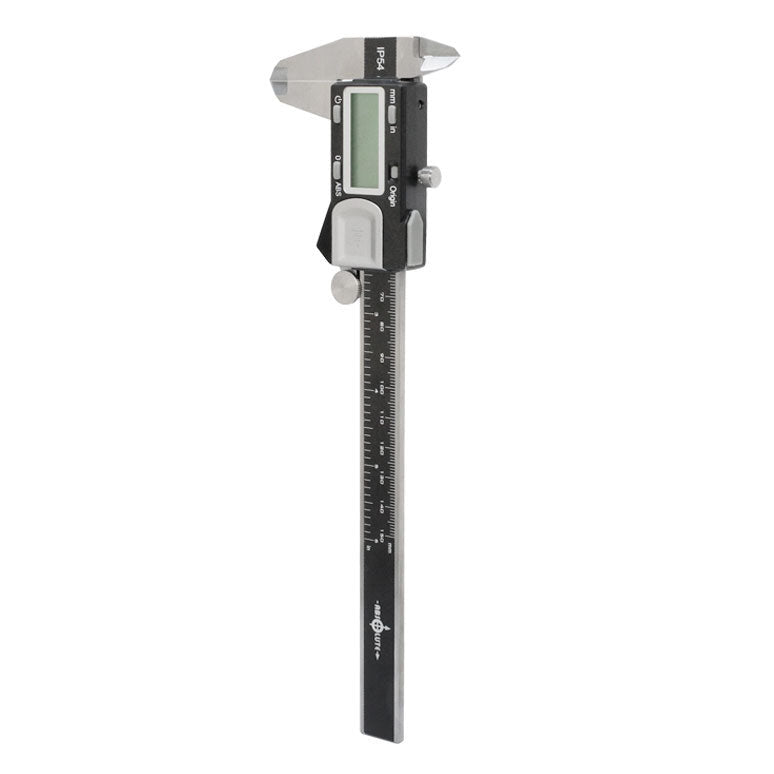 Absolute Origin Caliper 6"-150 mm Digital Calipers IP54 Stainless Steel Measure Rule