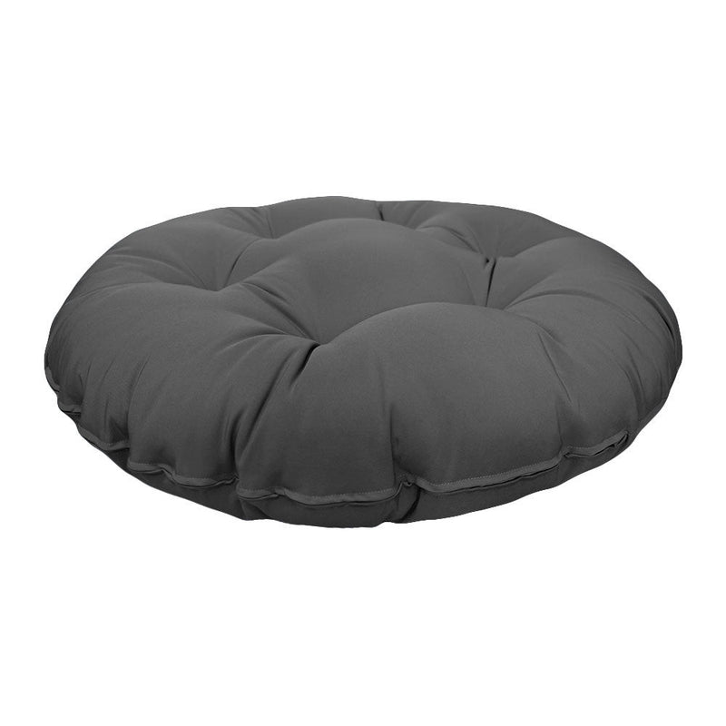 AD003 44" x 6" Round Papasan Ottoman Cushion 10 Lbs Fiberfill Polyester Replacement Pillow Floor Seat Swing Chair Outdoor-Indoor
