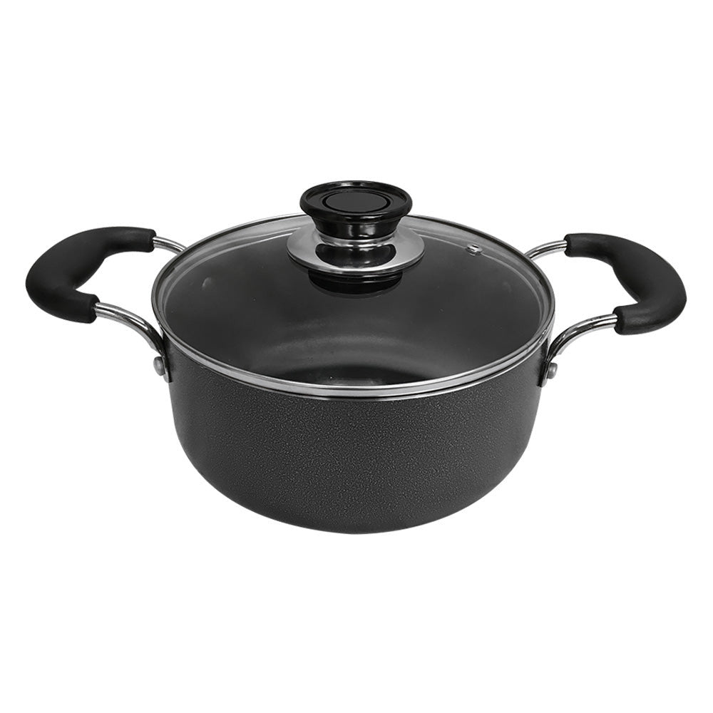 Aluminum 9-1/2'' Dutch Oven Pot Cookware 5 Quarts Cooking Stewing Braising