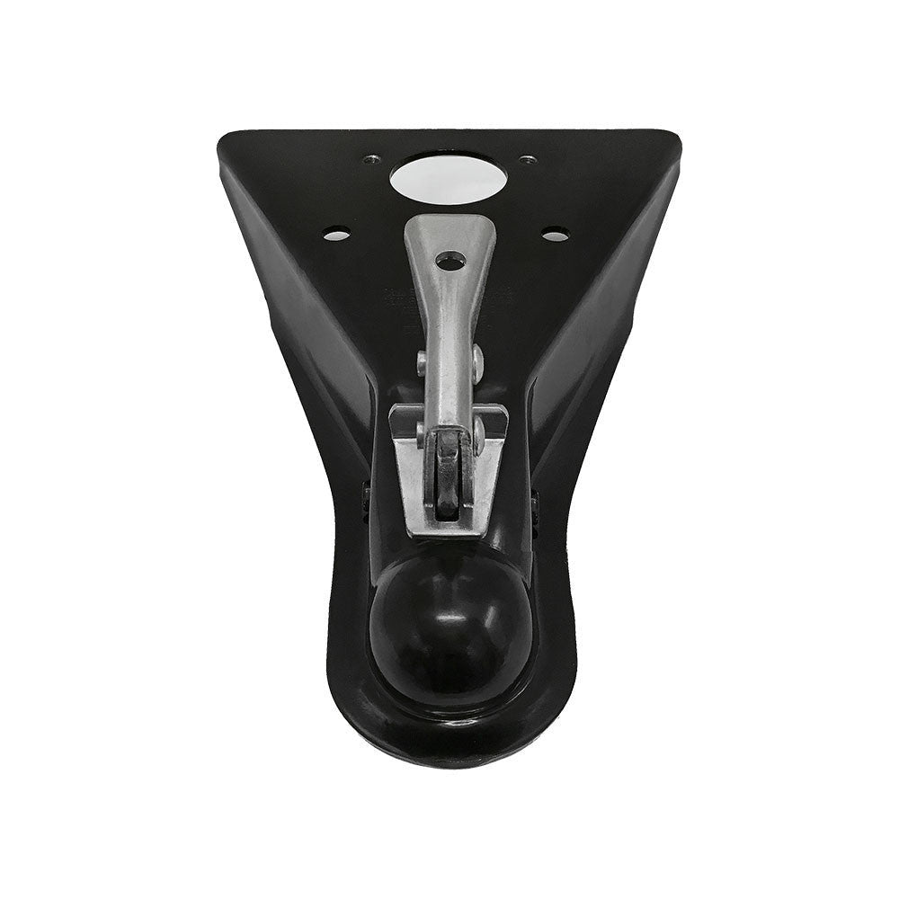 Black 2'' A Frame Coupler Accepts 2'' Hitch Ball 5,000 Lbs CLASS III Trailer hitch
